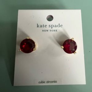 New Kate Spade red earrings